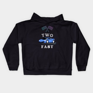 Two Fast 2 Curious - Pit Crew Birthday day Gifts T-Shirt Kids Hoodie